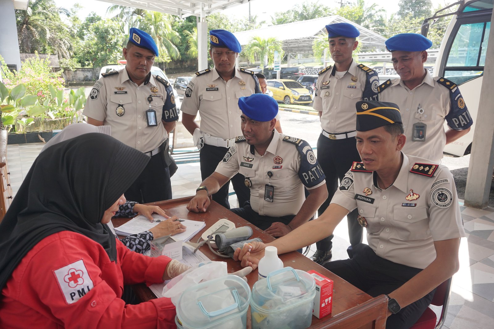 Semarak HBP Ke-62, Kolaborasi Lintas Instansi Lapas Tanjungpandan Gelar Donor Darah, Sosialisasi HIV/AIDS dan Layanan Pemeriksaan Kesehatan Gratis